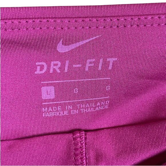 Nike Tennis Skirt AV3651-627 Size L Maroon 15" Woven Skort Athletic - Picture 7 of 9